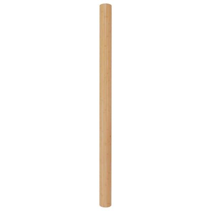 Room Divider Bamboo Width 250 cm Height 165 cm Natural