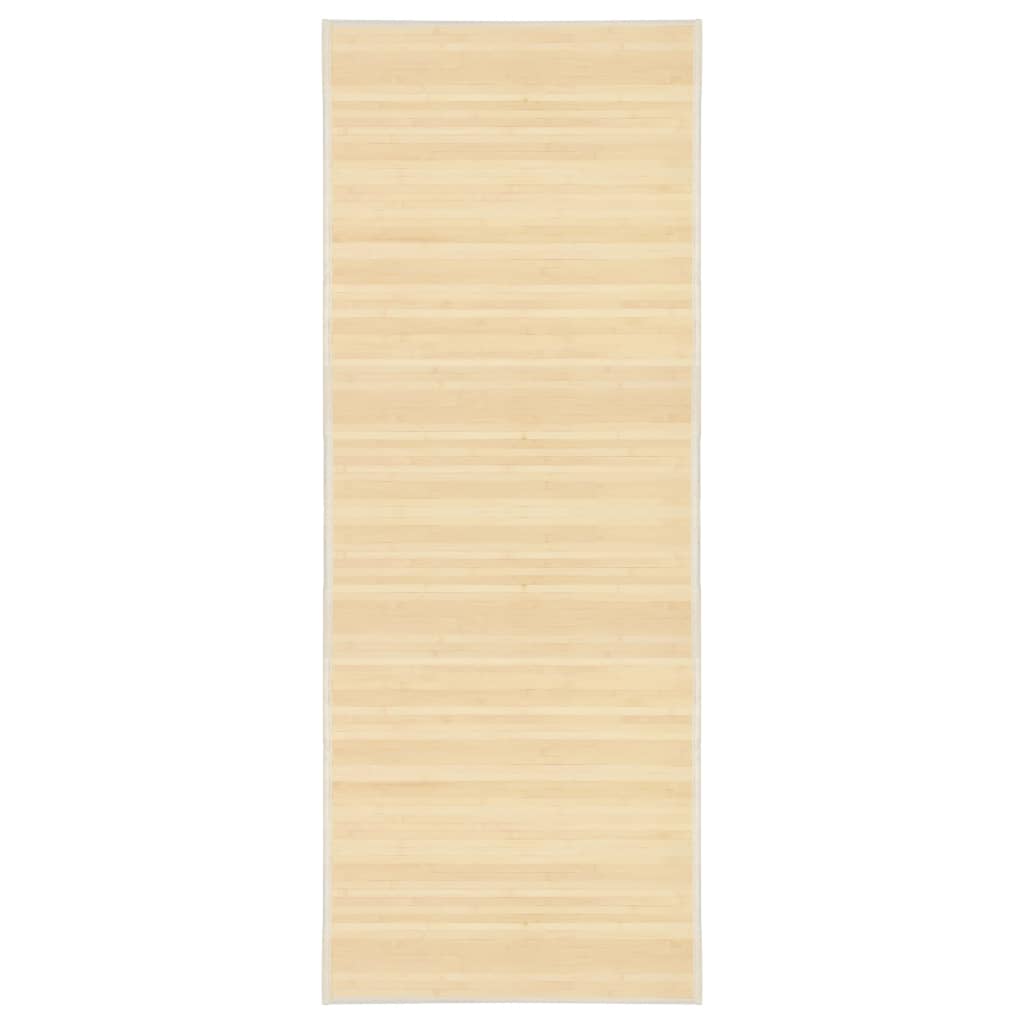 247198 vidaXL Rug Bamboo 80x200 cm Natural