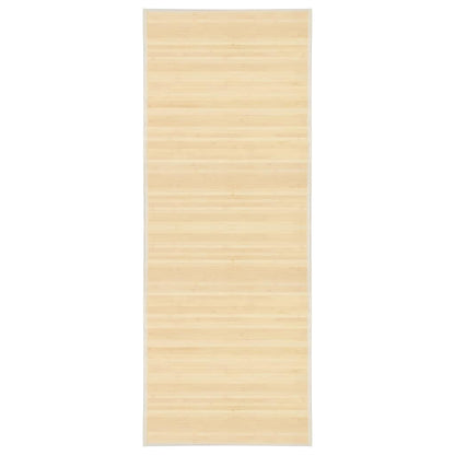 247198 vidaXL Rug Bamboo 80x200 cm Natural