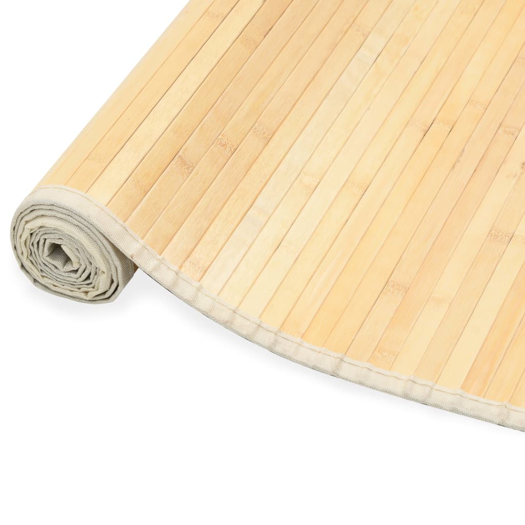 247198 vidaXL Rug Bamboo 80x200 cm Natural