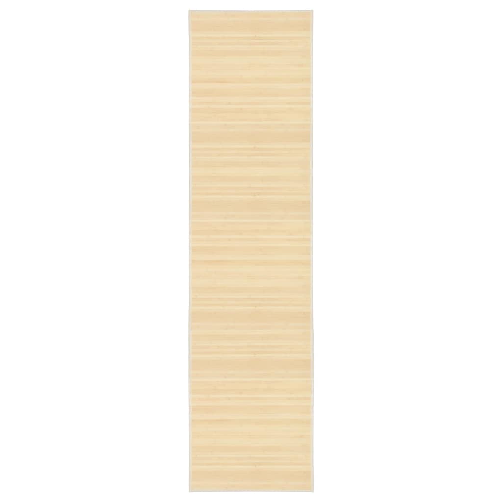 247199 vidaXL Rug Bamboo 80x300 cm Natural