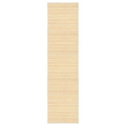 247199 vidaXL Rug Bamboo 80x300 cm Natural