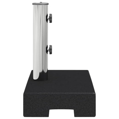 Parasol Base Granite 55.1 lb Rectangular Black