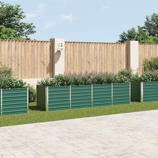 Raised Bed | Green | Galvanised steel | Large | Heavy Duty | Raised Bed
