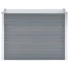 Garden Raised Bed Galvanized Steel 39.4"x15.7"x31.3" Gray