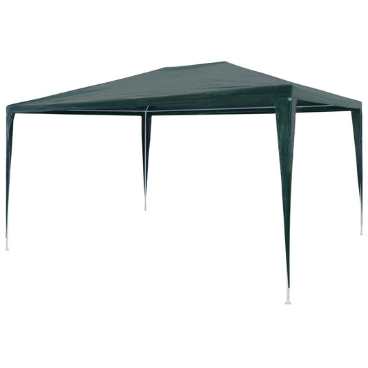 Partytent | Green | Polyethylene, Steel | 3x4 m | UV-resistant materials