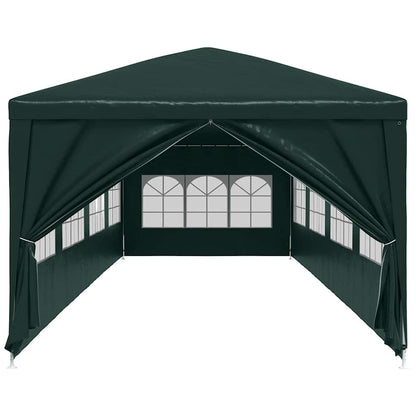 Party Tent 3x12 m Green