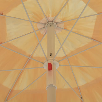 Beach Umbrella Natural 180 cm Hawaii Style