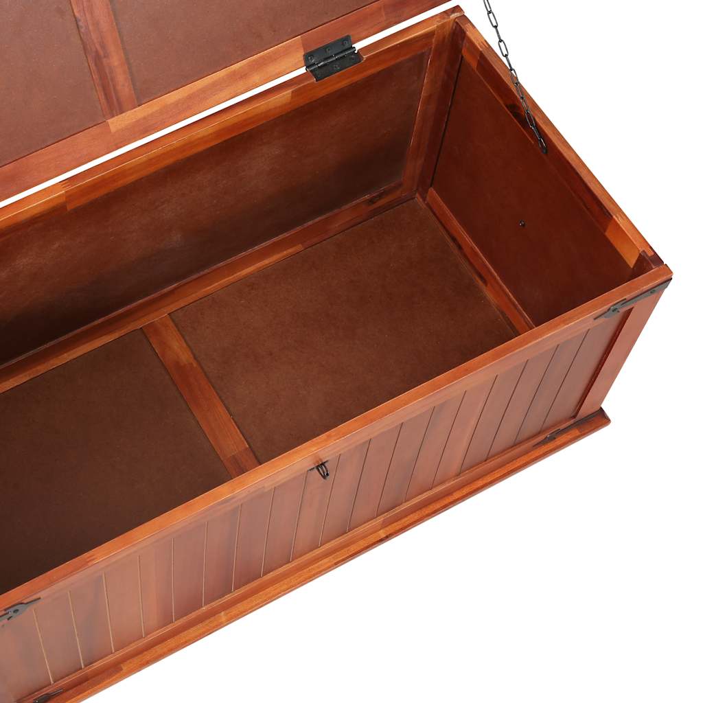 Storage Chest | Brown | Solid acacia wood, MDF | 79 x 34 x 32 cm