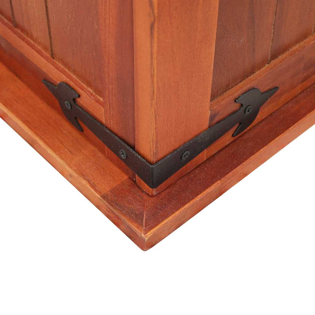 Storage Chest | Brown | Solid acacia wood, MDF | 79 x 34 x 32 cm