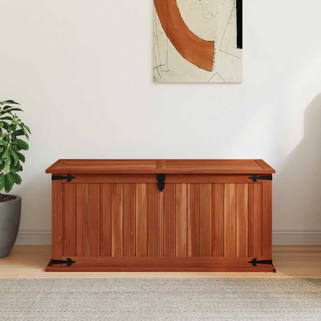 Storage Chest | Brown | Solid Acacia wood, MDF | 90 cm x 45 cm x 40 cm