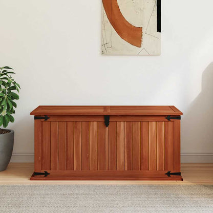 Storage Chest | Brown | Solid Acacia wood, MDF | 90 cm x 45 cm x 40 cm