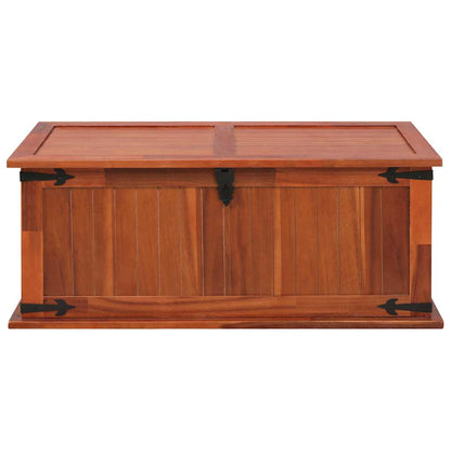 Storage Chest | Brown | Solid Acacia wood, MDF | 90 cm x 45 cm x 40 cm