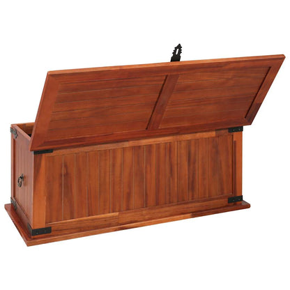 Storage Chest | Brown | Solid Acacia wood, MDF | 90 cm x 45 cm x 40 cm