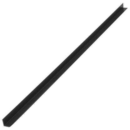5 pcs Decking Angle Trims WPC 170 cm Grey