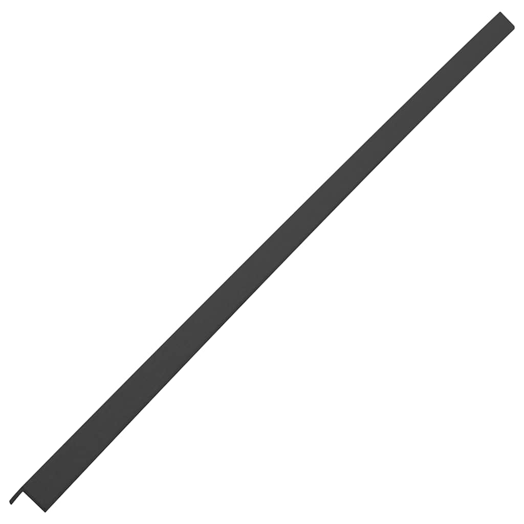5 pcs Decking Angle Trims WPC 170 cm Black