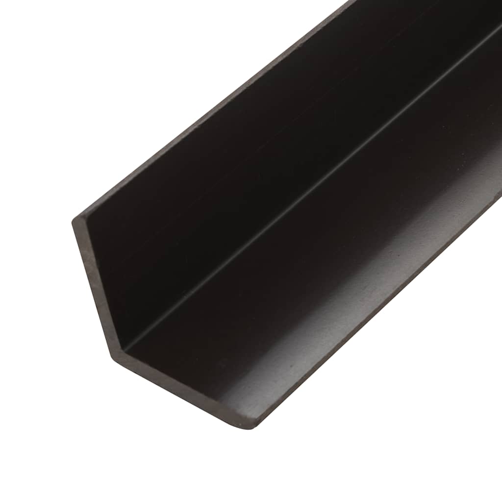 5 pcs Decking Angle Trims WPC 170 cm Dark Brown