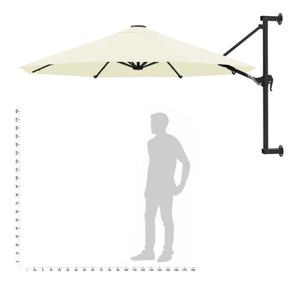 Parasol | Sand | Polyester, Metal | 300 cm diameter | Tiltable | Parasol