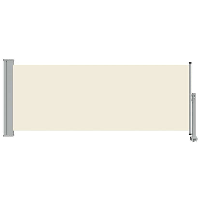 Patio Retractable Side Awning 100 x 300 cm Cream
