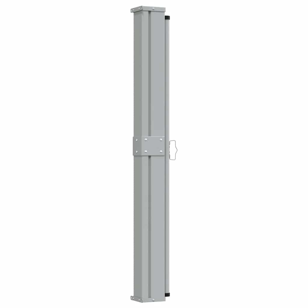 Patio Retractable Side Awning 140 x 300 cm Black