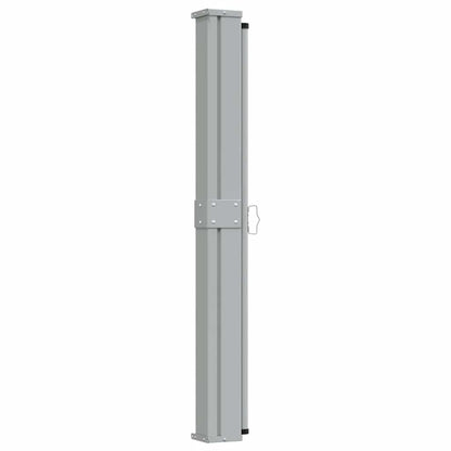 Patio Retractable Side Awning 140 x 300 cm Black