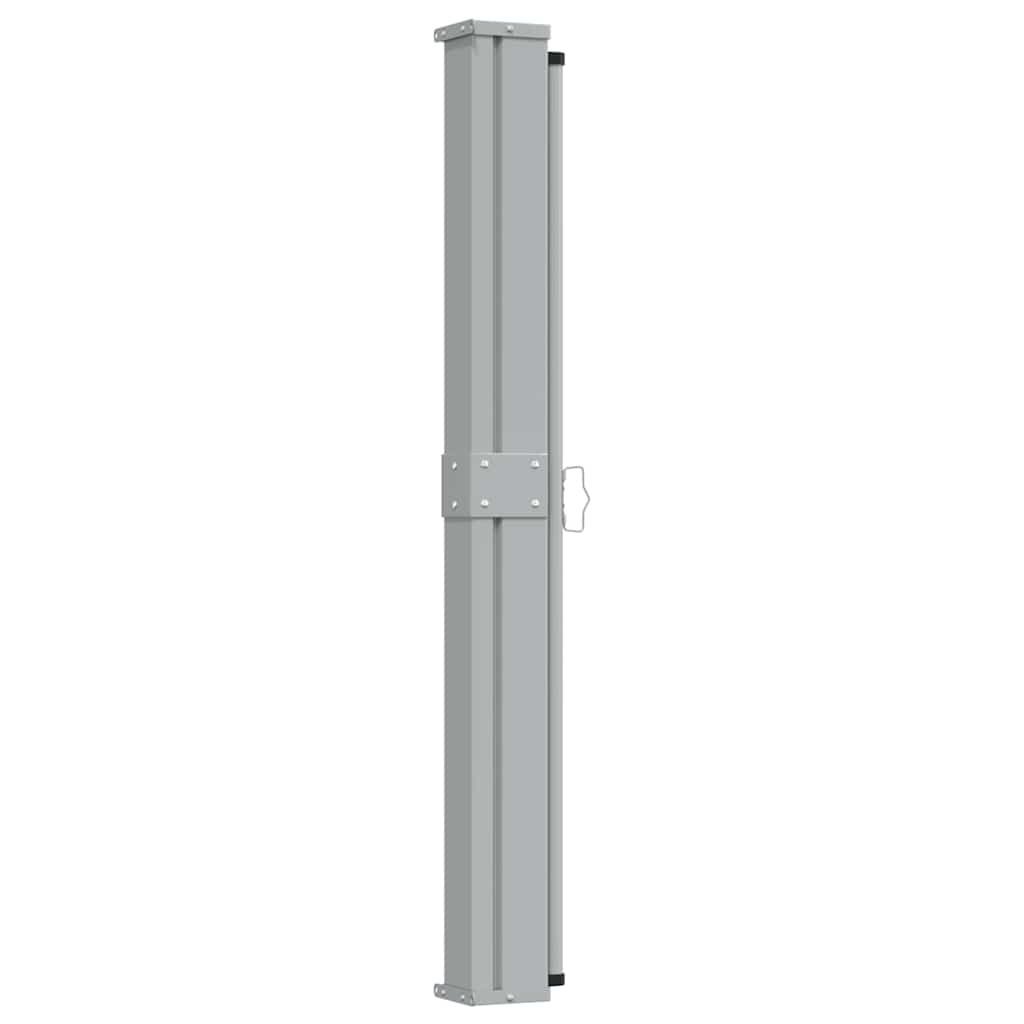 Patio Retractable Side Awning 140 x 300 cm Grey