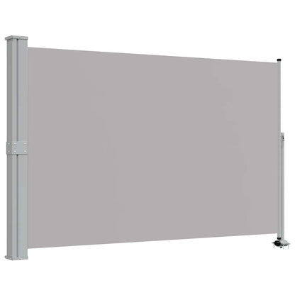 Patio Retractable Side Awning 160 x 300 cm Grey