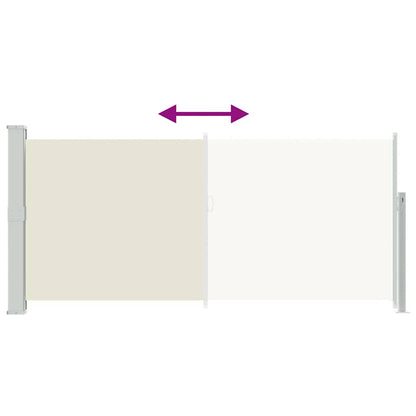 Side Awning | Cream, Green Grey