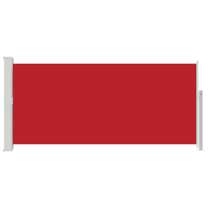 Retractable Side Awning 140 x 300 cm Red
