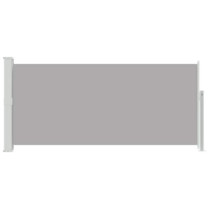 Side Awning Green grey 100% Polyester fabric, Steel frame