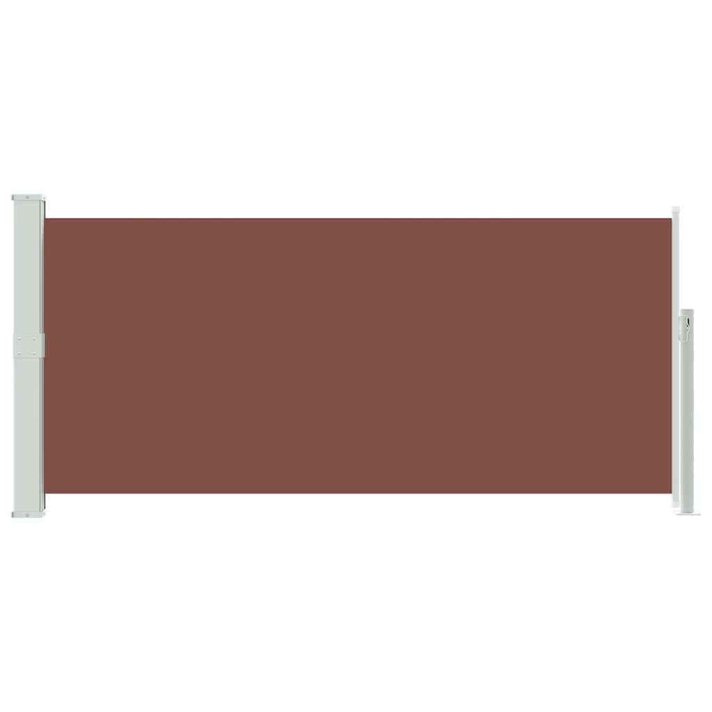 Side Awning | Brown | Steel frame, 100% polyester fabric with PU coating