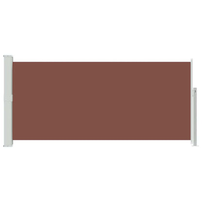 Side Awning | Brown | Steel frame, 100% polyester fabric with PU coating