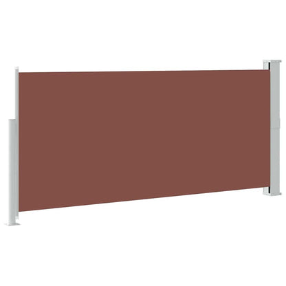 Side Awning | Brown | Steel frame, 100% polyester fabric with PU coating