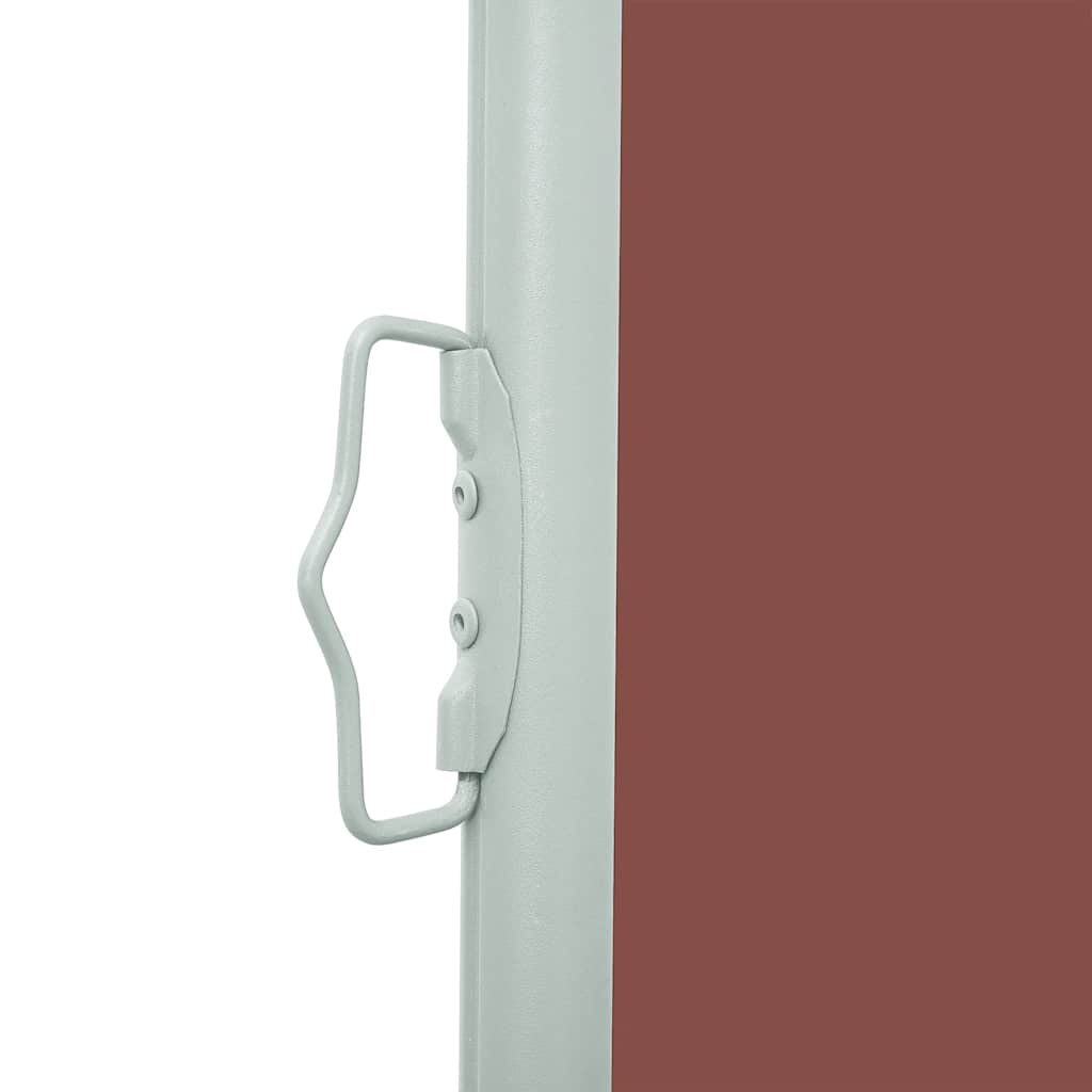 Side Awning | Brown | Steel frame, 100% polyester fabric with PU coating