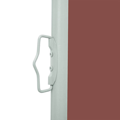 Side Awning | Brown | Steel frame, 100% polyester fabric with PU coating