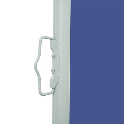 Retractable Side Awning 120 x 300 cm Blue