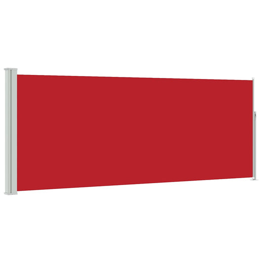 Retractable Side Awning 117x314 cm Red