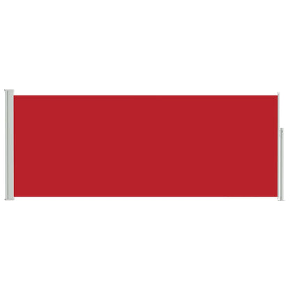 Retractable Side Awning 120 x 300 cm Red