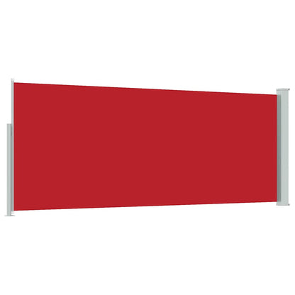 Retractable Side Awning 120 x 300 cm Red