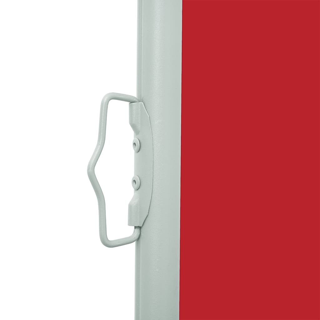 Retractable Side Awning 120 x 300 cm Red