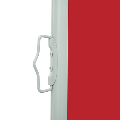 Retractable Side Awning 120 x 300 cm Red