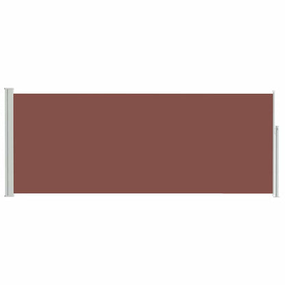 Retractable Side Awning 120 x 300 cm Brown