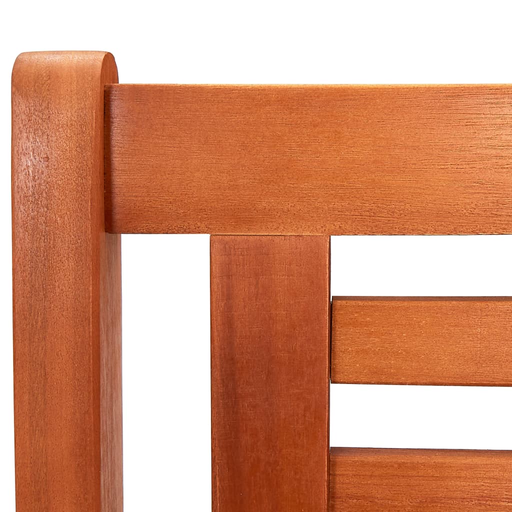 Bench | Natural Brown | Solid Eucalyptus Wood | Large | Durable
