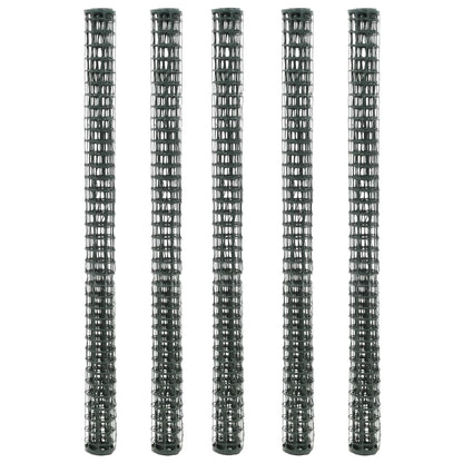 Garden Fence Meshes 5 pcs HDPE 1x1.2 m Green
