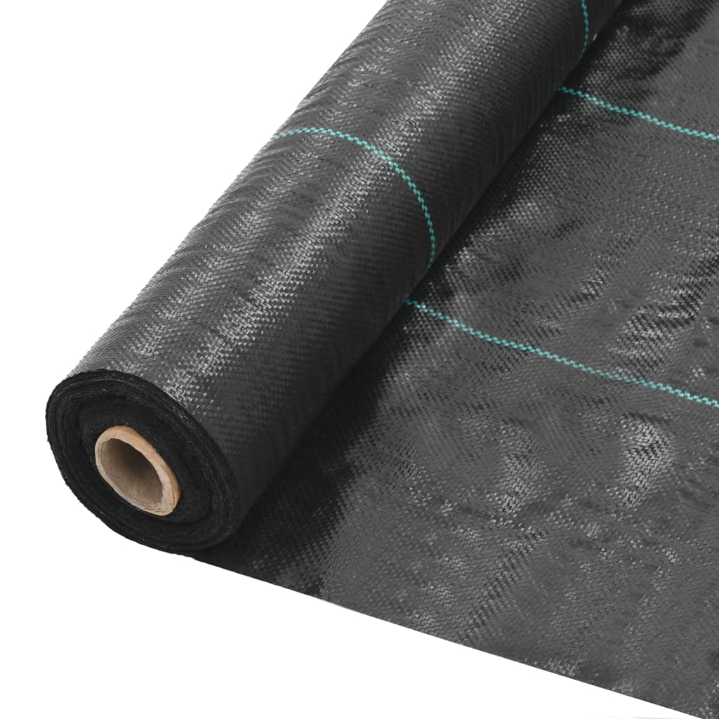 Weed & Root Control Mat PP 6.6'x16.4'Black