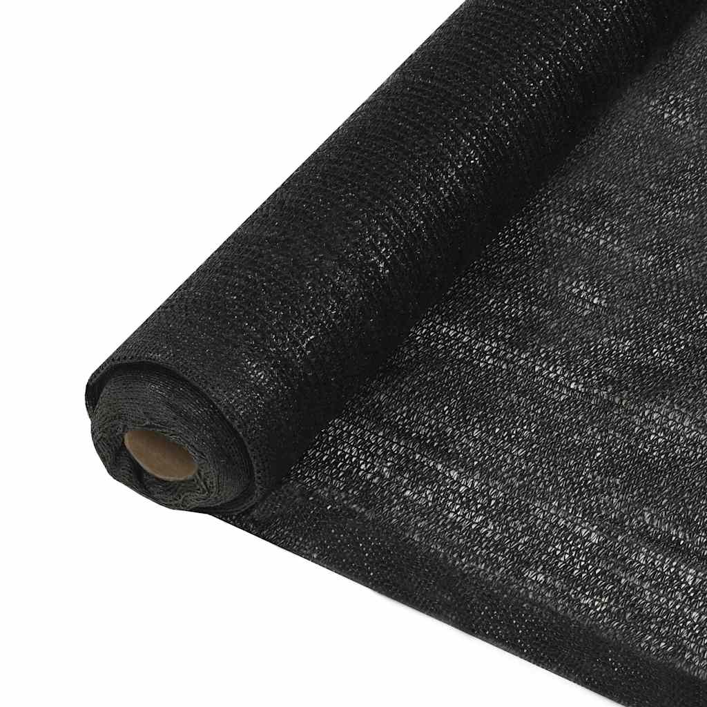 Privacy Net HDPE 1,5x10 m Black