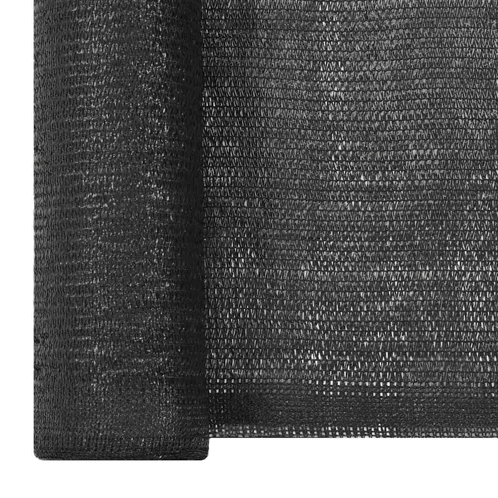 Privacy Net HDPE 1,5x10 m Black