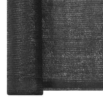 Privacy Net HDPE 1,5x10 m Black