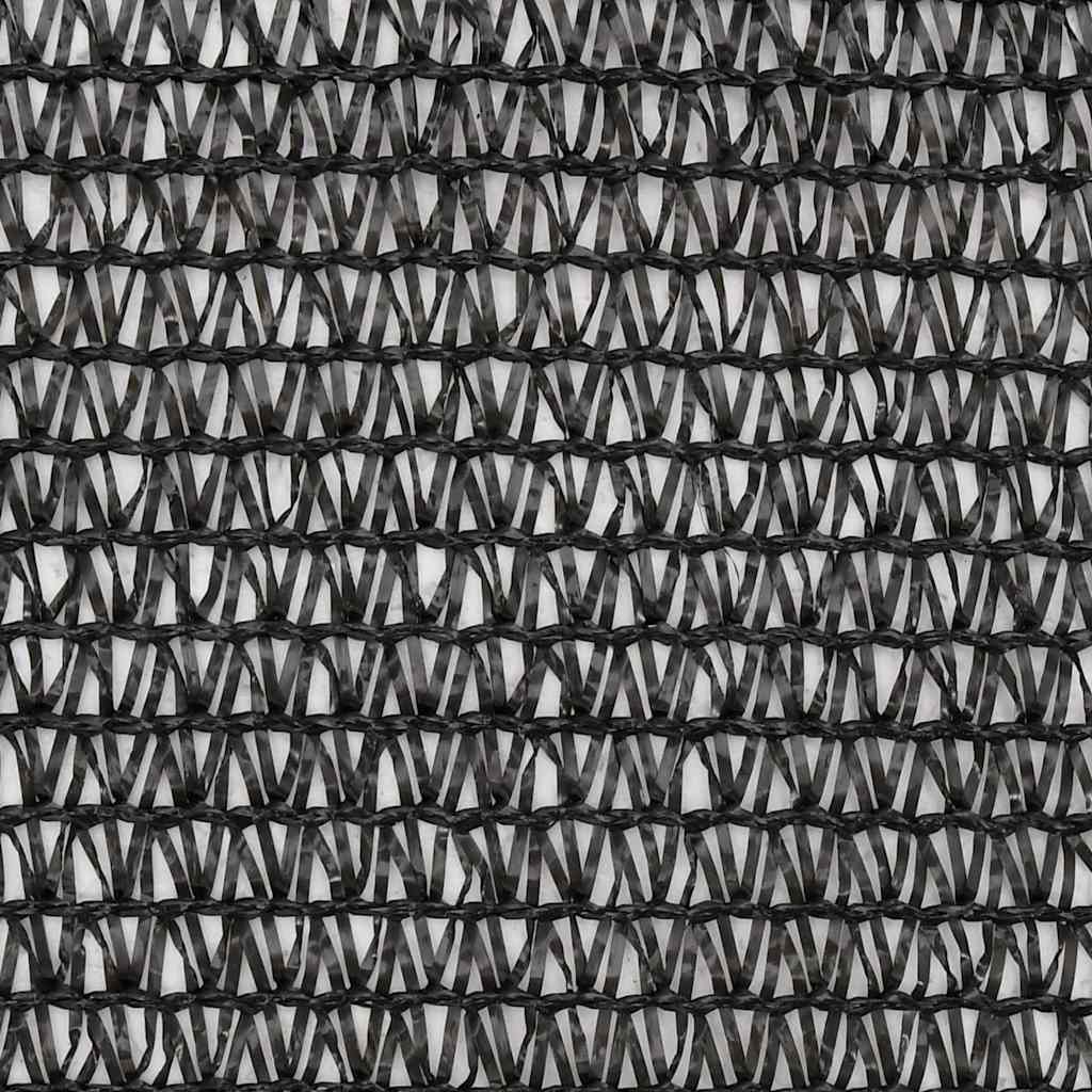 Privacy Net HDPE 1,5x10 m Black