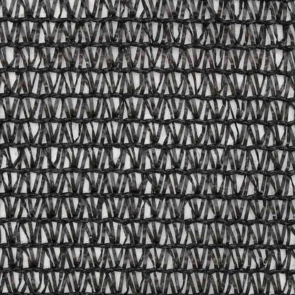 Privacy Net HDPE 1,5x10 m Black